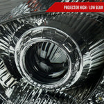 Spec-D 06-09 350Z LED Projector Headlights Chrome/Smoked Lens