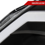 Spec-D 06-09 Nissan 350Z Headlights Sequential LED Bar Black.