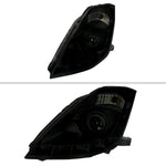 Spec-D 06-09 350Z LED Projector Headlights Black/Smoked Lens