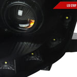 Spec-D 06-09 350Z LED Projector Headlights Black/Smoked Lens