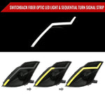 Spec-D 06-09 350Z SEQ Projector Headlights Black/Smoked Lens