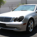 Spec-D 01-07 Benz W203 C-Class 4DR Projector Headlights LED Light Bar