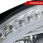 Spec-D 08-11 Benz W204 C Class Pro Headlights Light Bar & Turn Lights