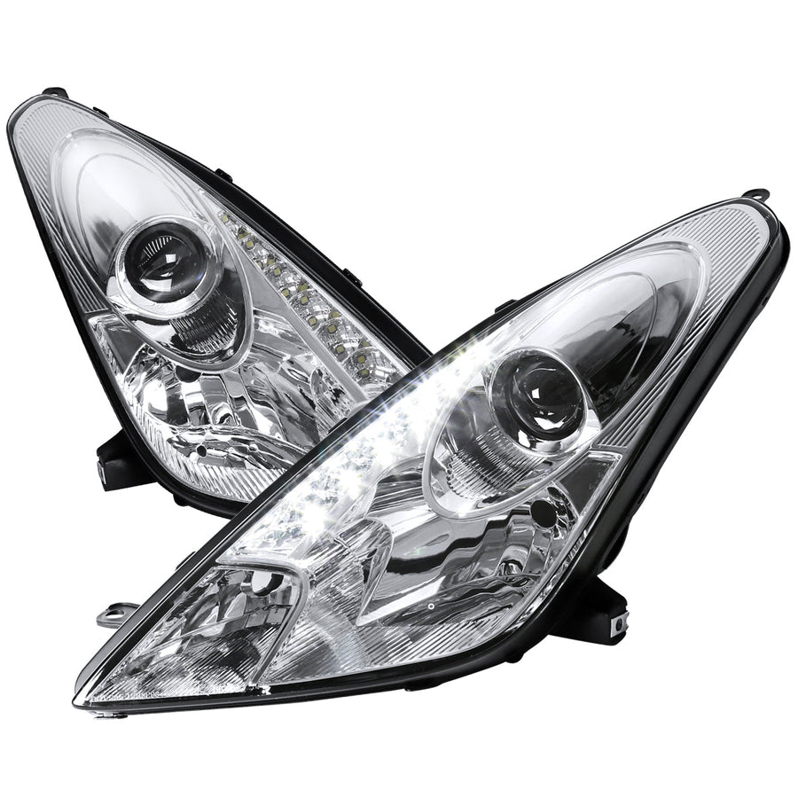 Spec-D 00-05 Toyota Celica Projector Headlights LED Chrome
