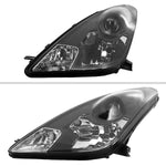 Spec-D 00-05 Toyota Celica Projector Headlights Matte Black/Clear