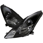 Spec-D 00-05 Toyota Celica Projector Headlights Matte Black/Clear