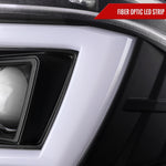 Spec-D 15-23 Dodge Charger Headlights LED Strip Sequential Black