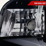Spec-D 10-13 Chevy Camaro LED Bar Projector Headlights GL BlackSmoked