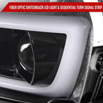 Spec-D 14-15 Chevy Camaro Sequential Headlights Jet Black