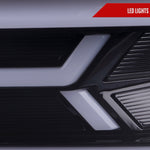 Spec-D 14-15 Chevy Camaro Headlights SEQ LED Strip Black/Smoked