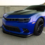 Spec-D 14-15 Chevy Camaro Headlights SEQ LED Strip Black/Smoked