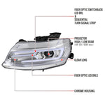 Spec-D 16-18 Chevy Camaro Sequential Projector Headlights Chrome