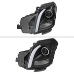 Spec-D 03-07 Cadillac CTS Headlights Halo Projector Black SEQ