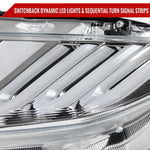 Spec-D 16-21 Honda Civic Sequential LED Headlights Chrome