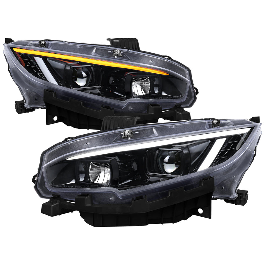 Spec-D 21-23 Ford F-150 Driver Headlight OEM Chrome Replacement