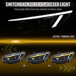 Spec-D 16-23 Toyota Tacoma Driver Projector Headlight Chrome