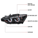 Spec-D 12-15 BMW F30 3-Series 4DR Projector Headlights HID Type Black