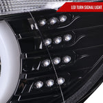 Spec-D 12-15 F30 3-Series 4DR Dual U-Bar Projector Headlights Black