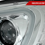 Spec-D 12-17 Scion FRS/86 Pro Headlights Strip & Turn Lights Chrome