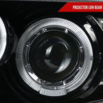 Spec-D 10-14 Ford Mustang Headlights Dual Projector Jet Black/Clear