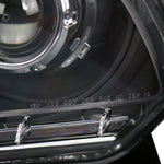 Spec-D 10-14 Ford Mustang Retrofit Style Projector Headlights Black