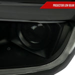 Spec-D 19-22 Ford Ranger SEQ LED Bar Projector Headlights Black/Smoked