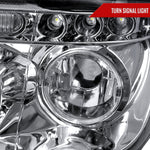 Spec-D 01-03 BMW E53 X5 Dual Halo Projector Headlights Chrome
