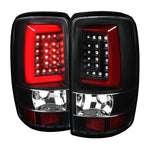 Spec-D 00-06 GMC Denali / Yukon LED Bar Tail Lights Black