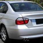 Spec-D 06-08 BMW E90 LED Tail Lights Red