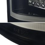 Spec-D 15-17 Ford F-150 LED Tail Lights Glossy Black/Smoked