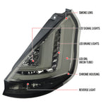 Spec-D 11-13 Ford Fiesta Hatchback LED Tail Lights Smoked