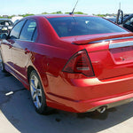Spec-D 10-12 Ford Fusion LED Chrome Tail Lights Red Clear Lens