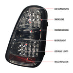 Spec-D 05-06 Mini Cooper S Tail Lights LED Chrome/Smoked