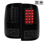 Spec-D 09-18 Dodge Ram LED Tail Lights Black/Smoked Lens