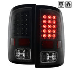 Spec-D 09-18 Dodge Ram 1500 LED Tail Lights Matte Black