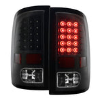 Spec-D 09-18 Dodge Ram 1500 LED Tail Lights Matte Black