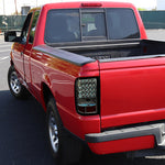 Spec-D 06-11 Ford Ranger LED Tail Lights Chrome/Smoked