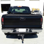 Spec-D 99-02 Chevrolet Silverado LED Tail Lights Black/Smoked