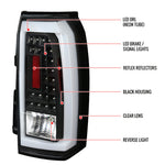 Spec-D 15-20 Chevrolet Tahoe LED Tail Lights Black