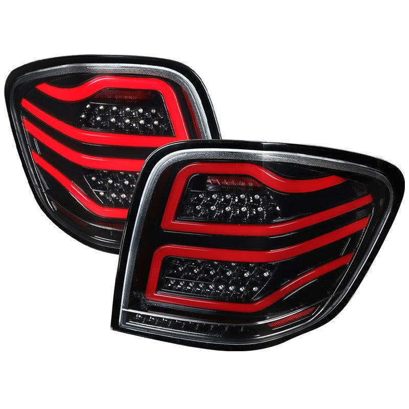Spec-D 06-11 Mercedes M-Class W164 LED Tail Lights Black/Clear