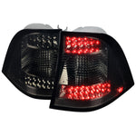 Spec-D 98-05 Mercedez M Class W163 LED Tail Lights Chrome/Smoked