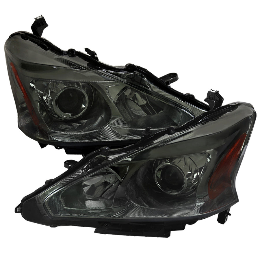 Spec-D 13-15 Nissan Altima 4Dr Projector Headlights Smoked