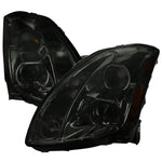 Spec-D 04-06 Maxima Projector Headlights Chrome/Smoked