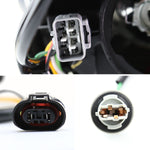 Spec-D 10-14 Outback Legacy Projector Headlights Black/Clear
