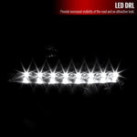 Spec-D 05-10 Pontiac G6 Headlights LED Bar Projector Black/Clear
