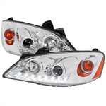 Spec-D 05-10 Pontiac G6 Projector Headlights LED Light Strip Chrome