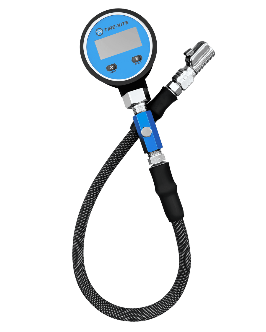 Quickie Pro Tire Gauge with Bleed Valve by Tire-Rite