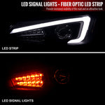 Spec-D 11-13 Scion Tc Projector Headlights LED Signals Black