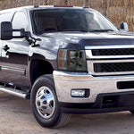 Spec-D 07-13 Silverado Dual Halo Projector Headlights Smoked
