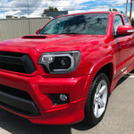 Spec-D 12-15 Toyota Tacoma Pro Headlights LED Bar Black